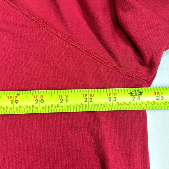 Torrid “Mama Bird” Dream Fleece Long Sleeve Sleep Tunic size 2X Dark Red - Picture 9 of 10